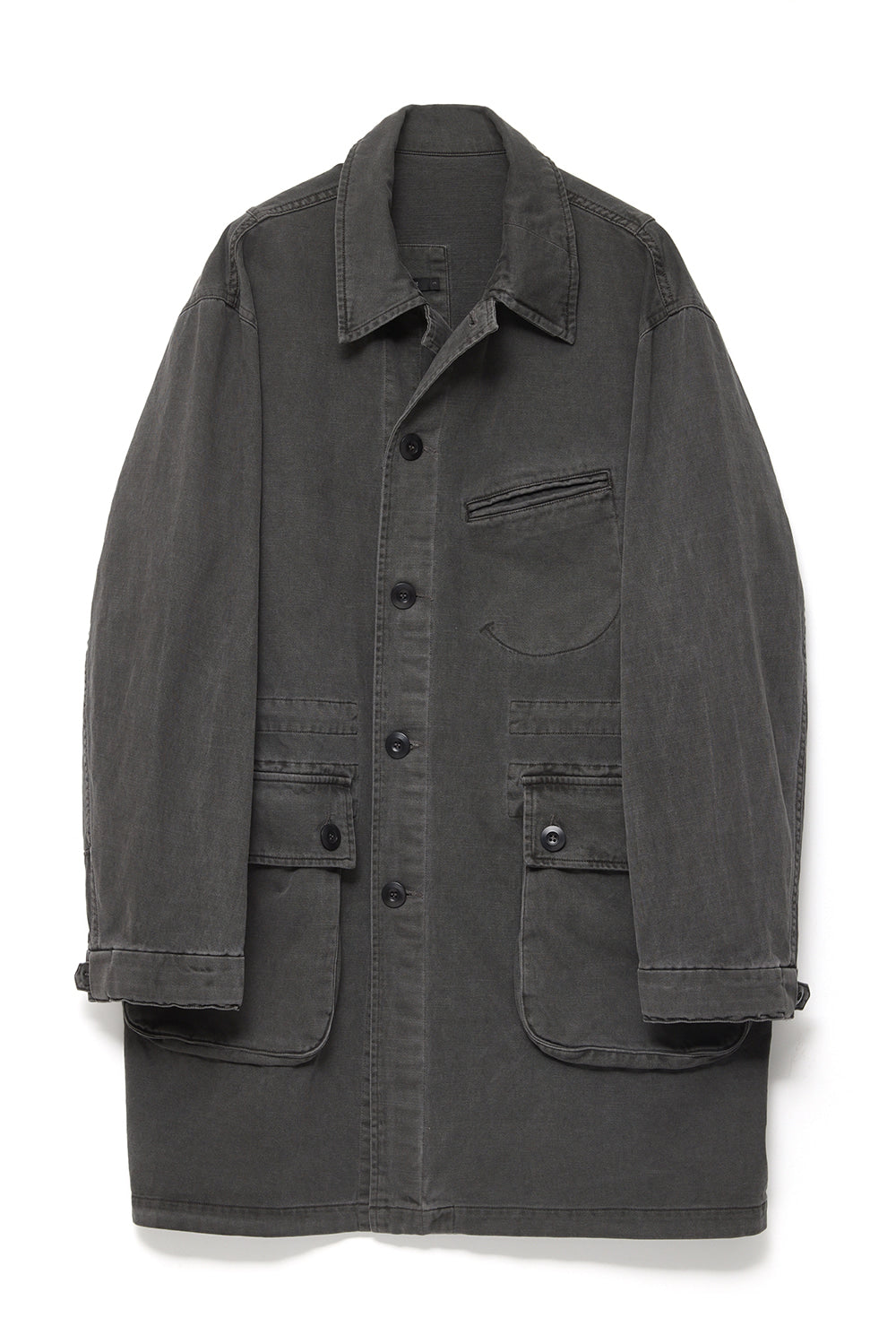 Hatchingroom - Mil Coat (Grey) product image 1 | TRAB K-Fashion Australia