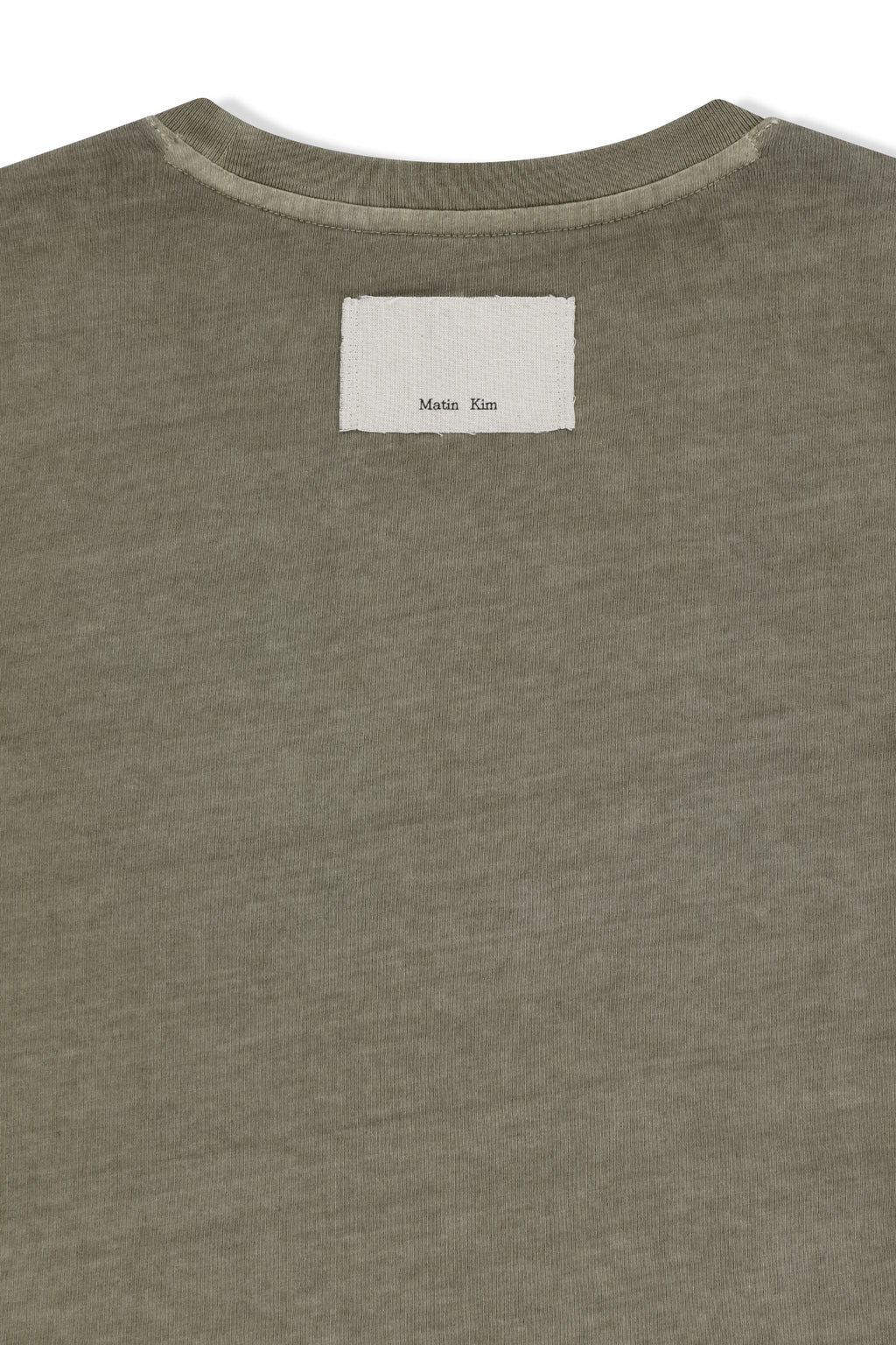Matin Kim - Washed Logo Full Pintuck Top (Beige) product image 5 | TRAB K-Fashion Australia