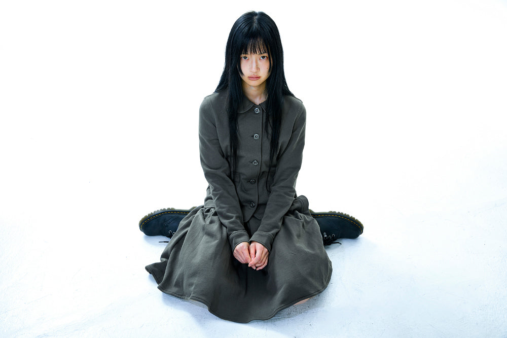 Coyseio - Cozy Sweat Jacket (Charcoal) product image 6 | TRAB K-Fashion Australia
