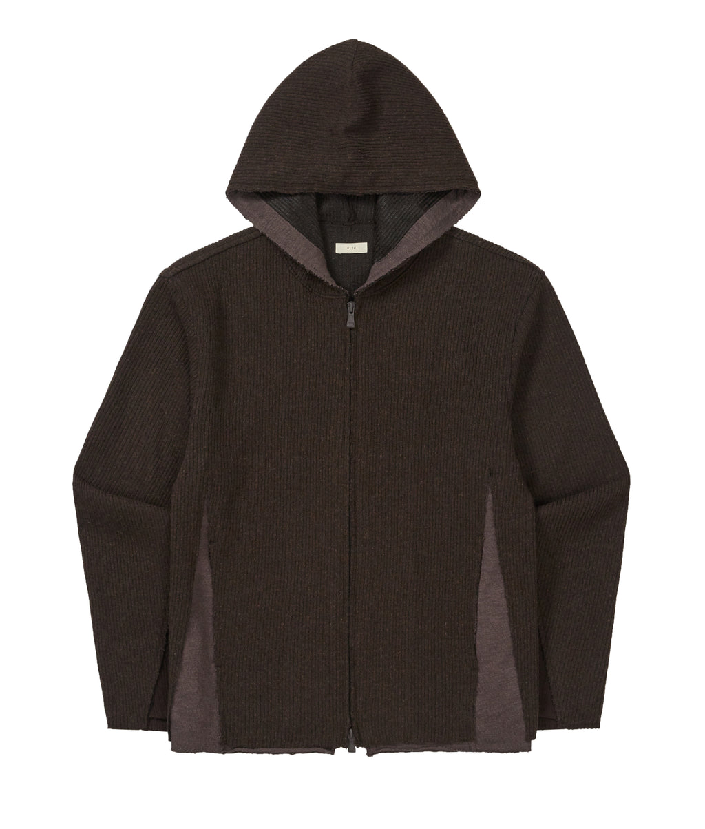 XLIM - Ep.9 01 Hoodie Zip Up (Brown) product image 5 | TRAB K-Fashion Australia