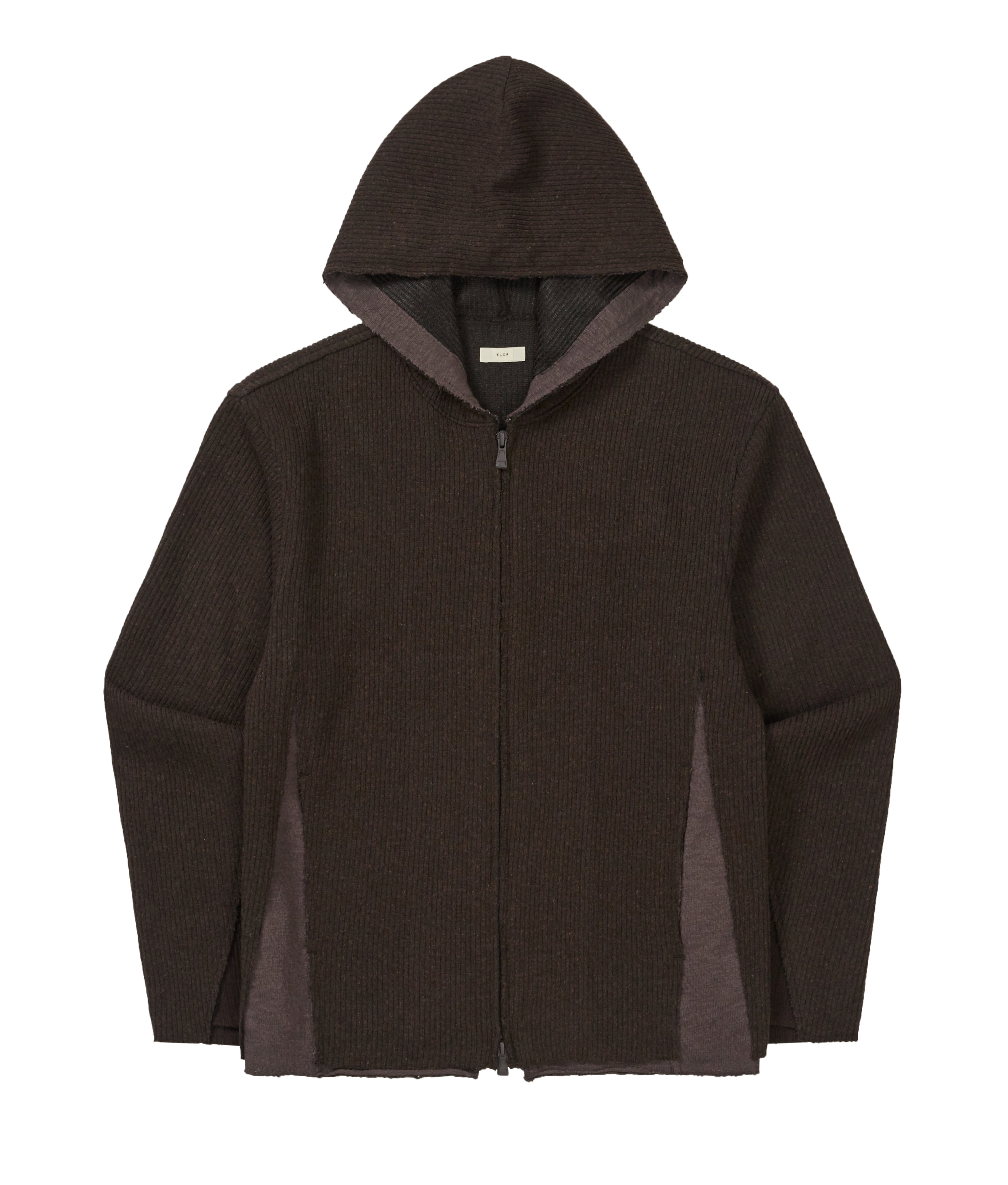 XLIM - Ep.9 01 Hoodie Zip Up (Brown) product image 5 | TRAB K-Fashion Australia