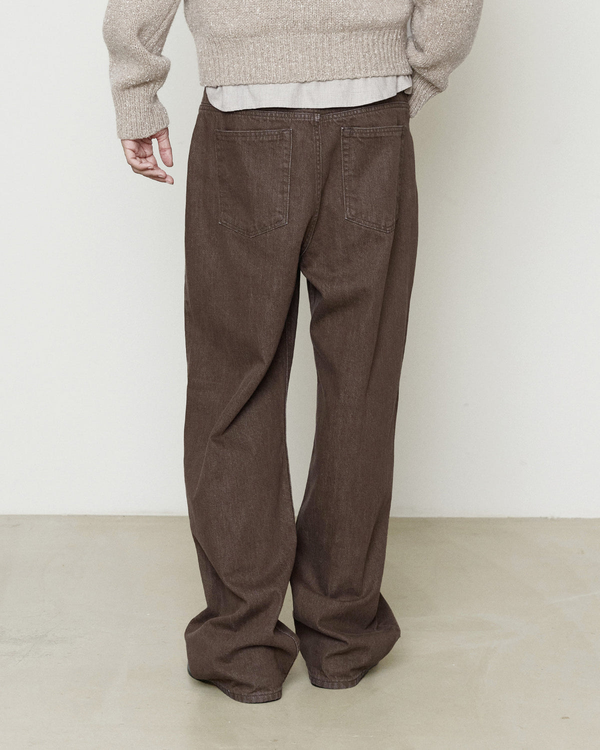 Brownyard - 5p Straight Denim (Brown) product image 3 | TRAB K-Fashion Australia