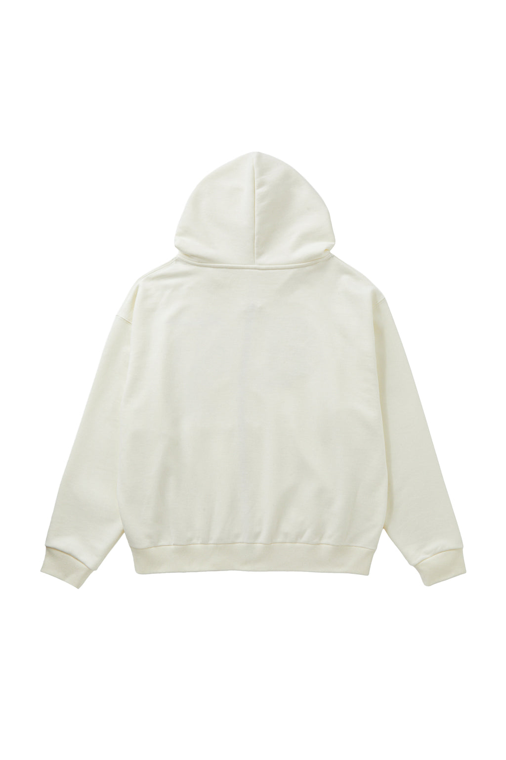Deinet - Applique Able Oversize Hood Zip Up (Ivory) product image 2 | TRAB K-Fashion Australia