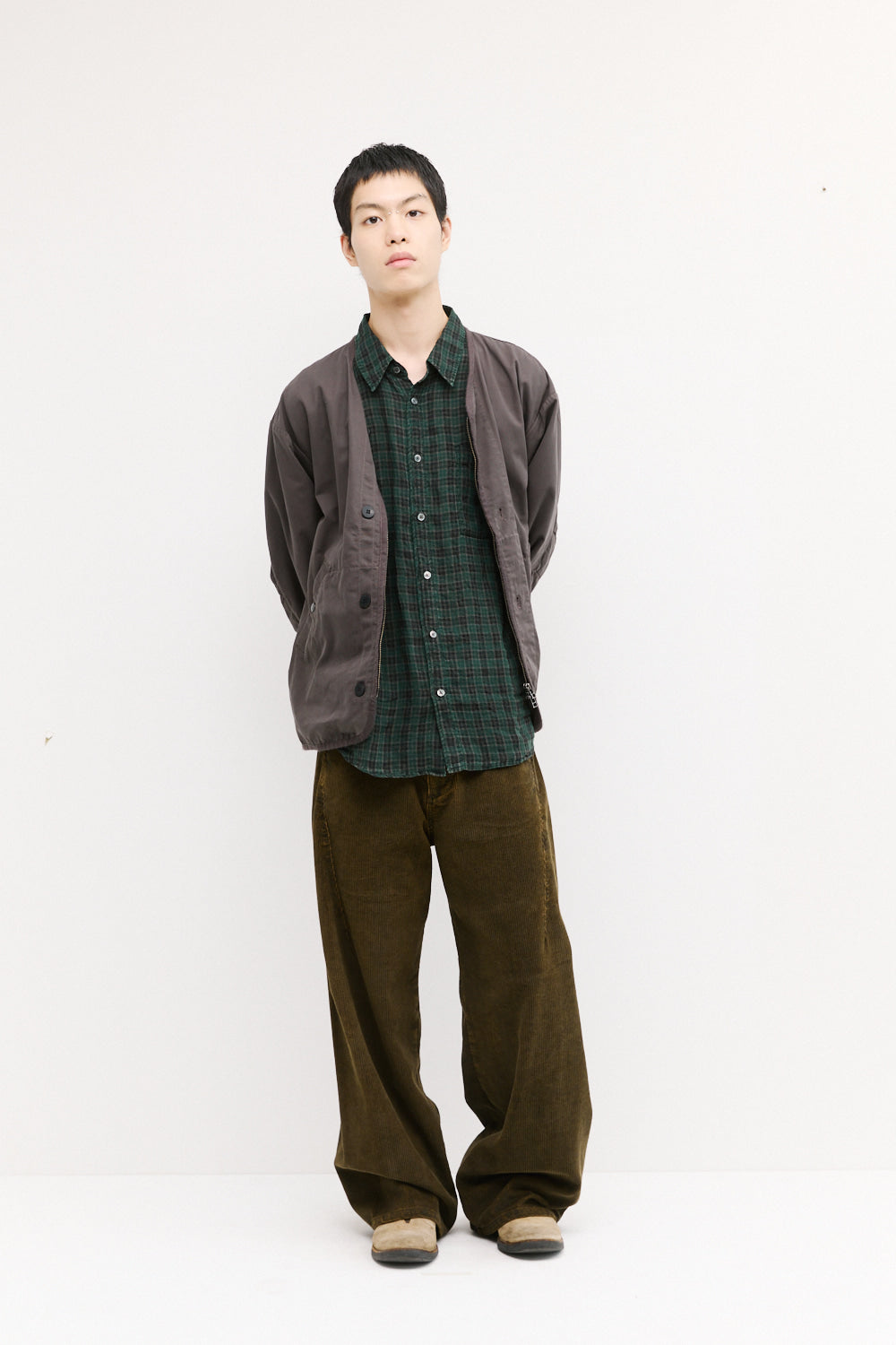 Hatchingroom - Liner Jacket Mud (Brown) product image 9 | TRAB K-Fashion Australia