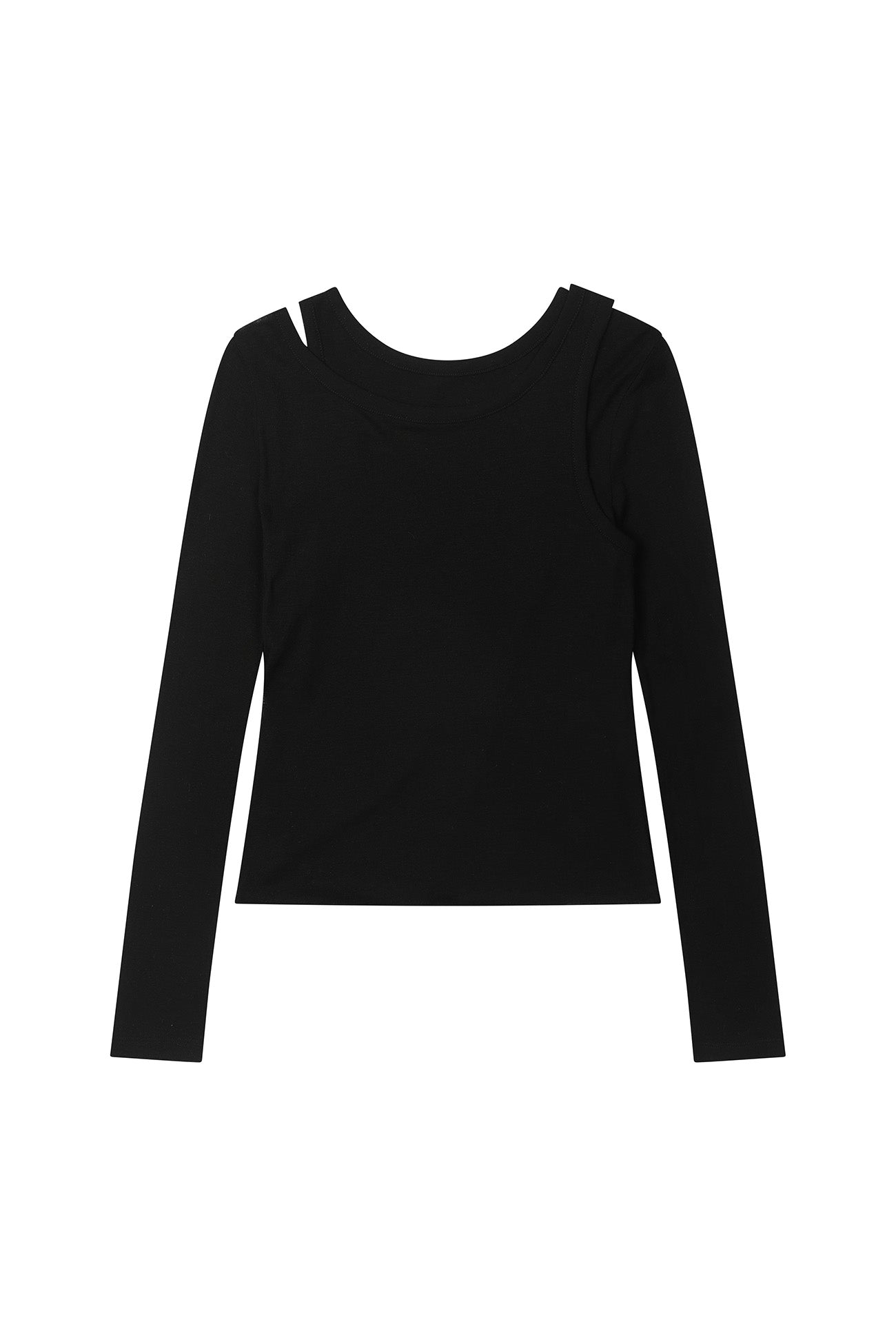 Deinet - Layered Long Sleeve (Black) product image 8 | TRAB K-Fashion Australia