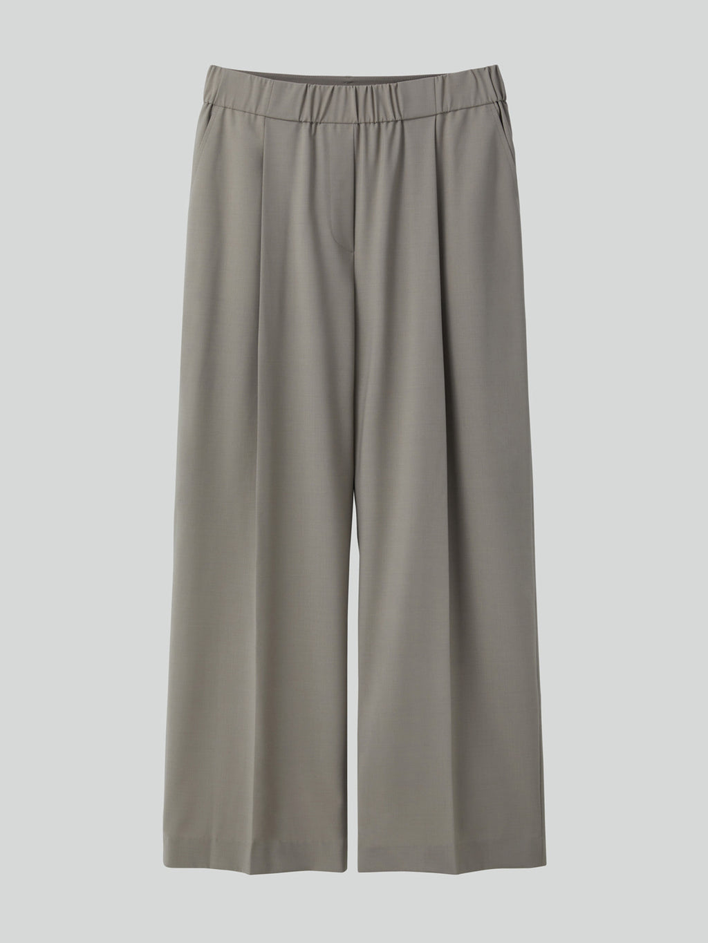 Recto - Banding Waist Wide Pants (Taupe Grey) product image 4 | TRAB K-Fashion Australia