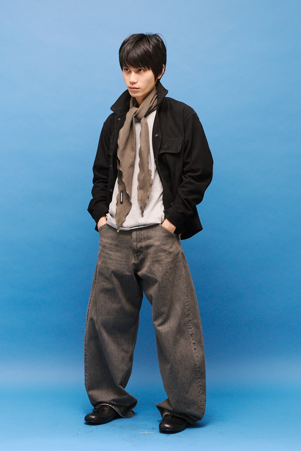 Hatchingroom - Wide Curve Jeans (Vintage Grey) product image 9 | TRAB K-Fashion Australia