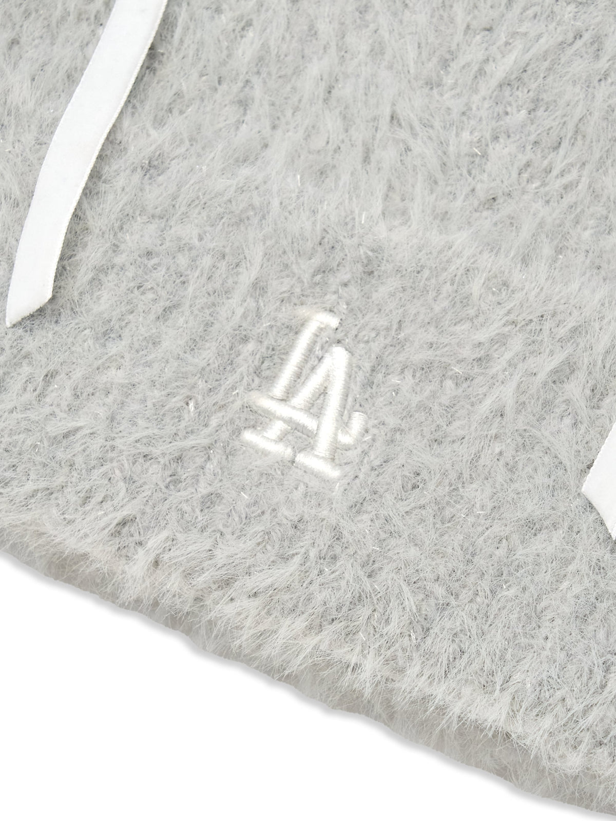 MLB Korea - MLB Ribbon Meow Beanie LA Dodgers (Gray) product image 4 | TRAB K-Fashion Australia