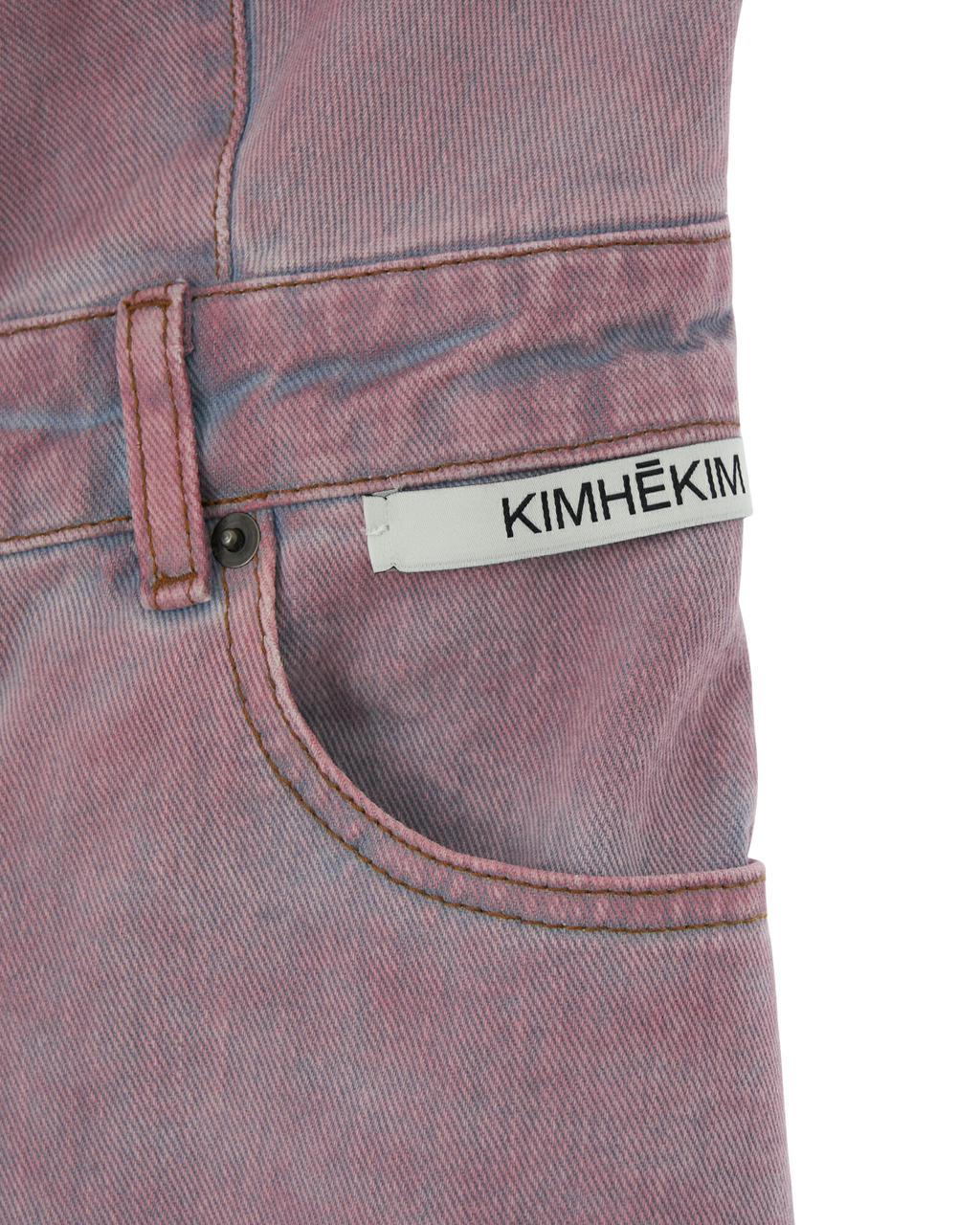 Kimhe Kim - Bandeau Denim Mini Dress (Pink) product image 10 | TRAB K-Fashion Australia