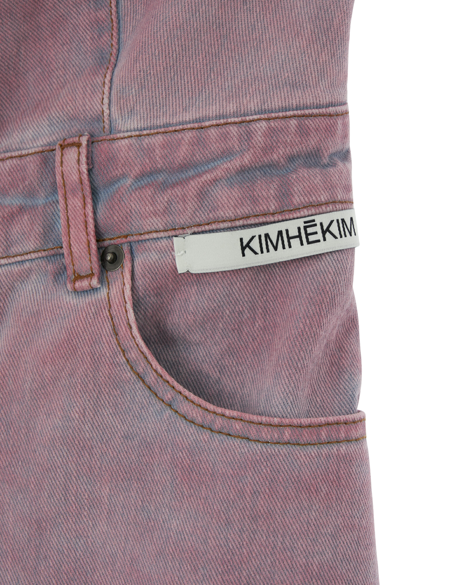 Kimhe Kim - Bandeau Denim Mini Dress (Pink) product image 10 | TRAB K-Fashion Australia