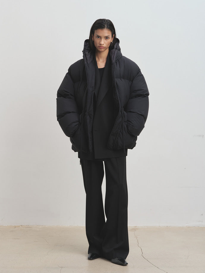 Tonywack - Super Light Down Puffer Jacket (Black) product image 2 | TRAB K-Fashion Australia