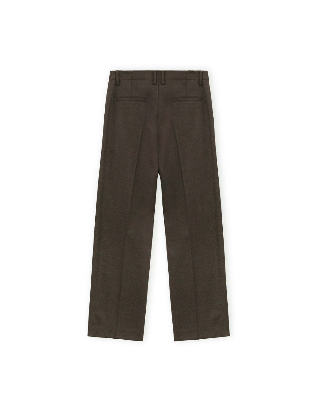 Brownyard - Low Rise Wool Pants (Dark Brown) product image 5 | TRAB K-Fashion Australia
