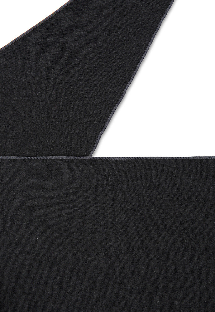 Art if acts - Linen Scarf (Black) product image 6 | TRAB K-Fashion Australia