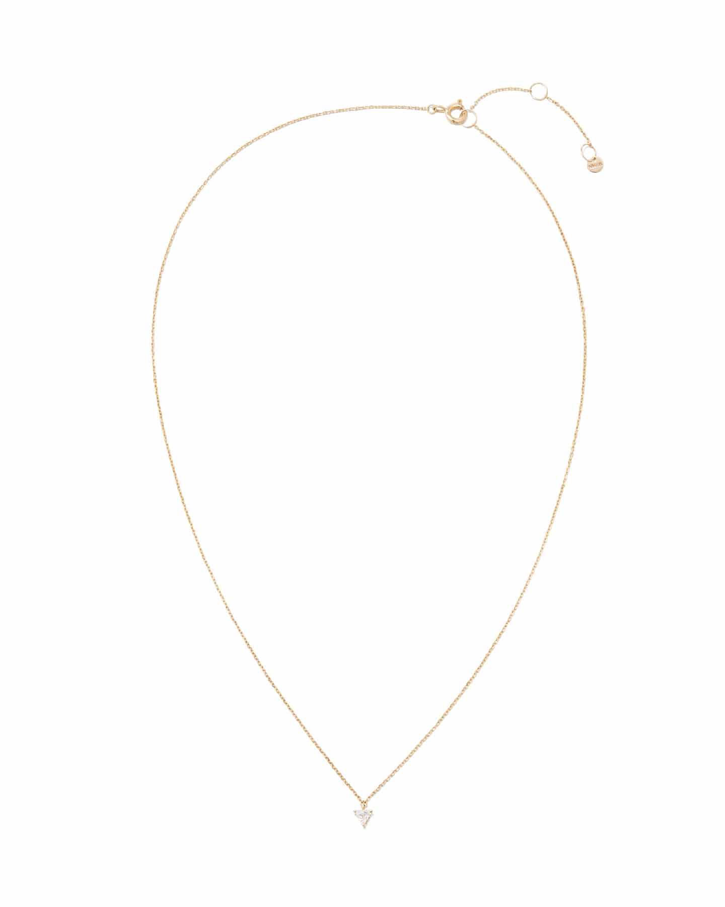 Numbering - Mini Triangle N-dia Pendant Necklace #2705 product image 5 | TRAB K-Fashion Australia