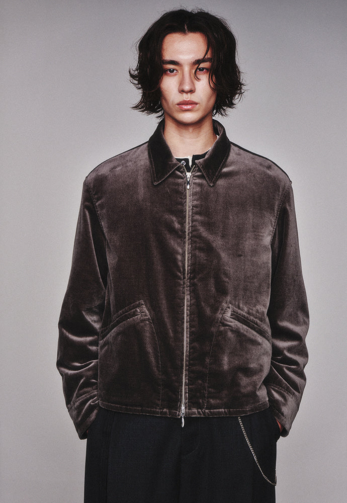 Art if acts - Velvet Sports Jacket (Wood Grey) product image 6 | TRAB K-Fashion Australia