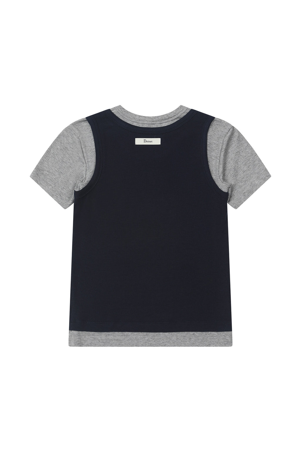 Deinet - D-Contrast T-Shirt (Navy) product image 12 | TRAB K-Fashion Australia