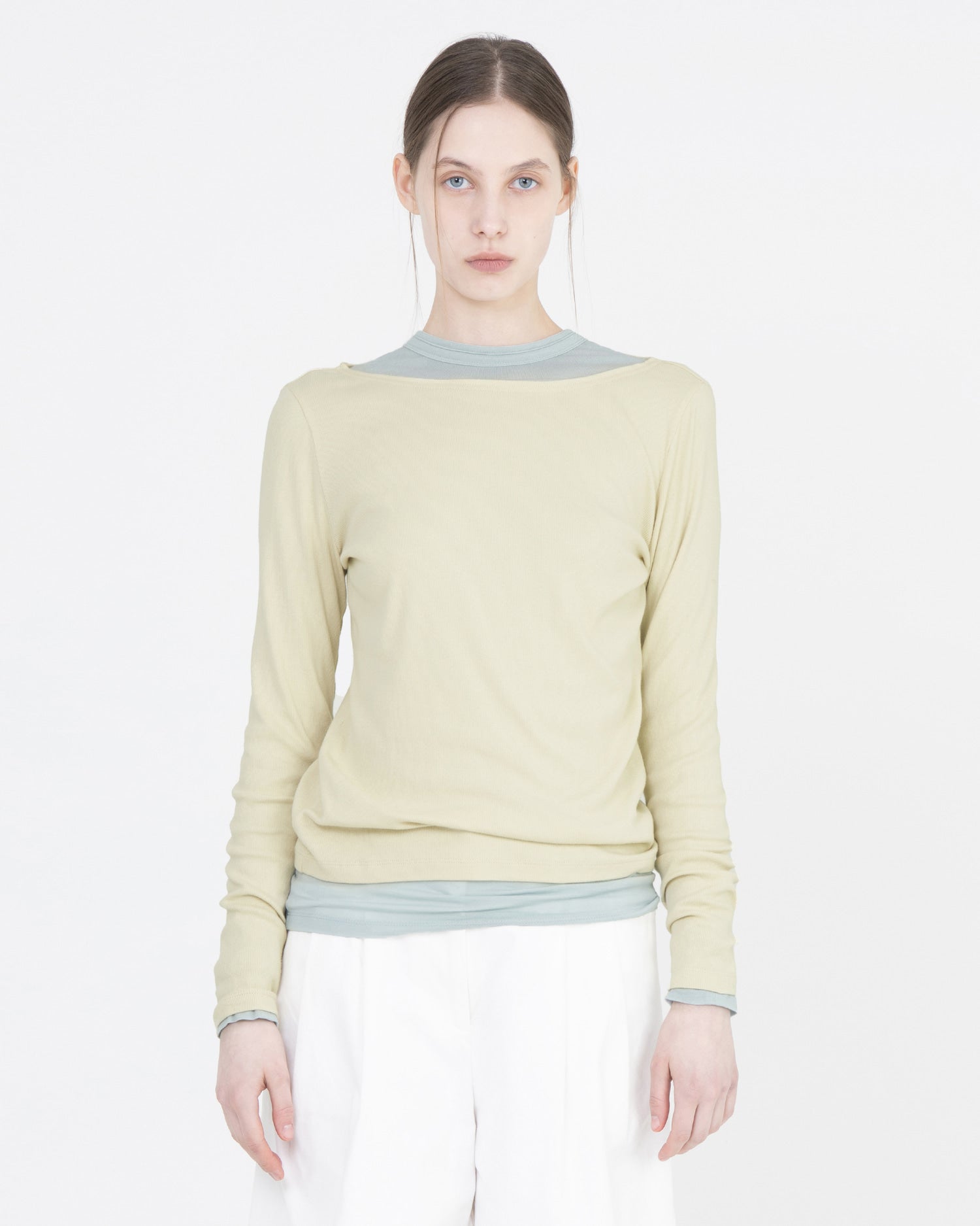 Brownyard - Boatneck Long Sleeve (Yellow) product image 1 | TRAB K-Fashion Australia