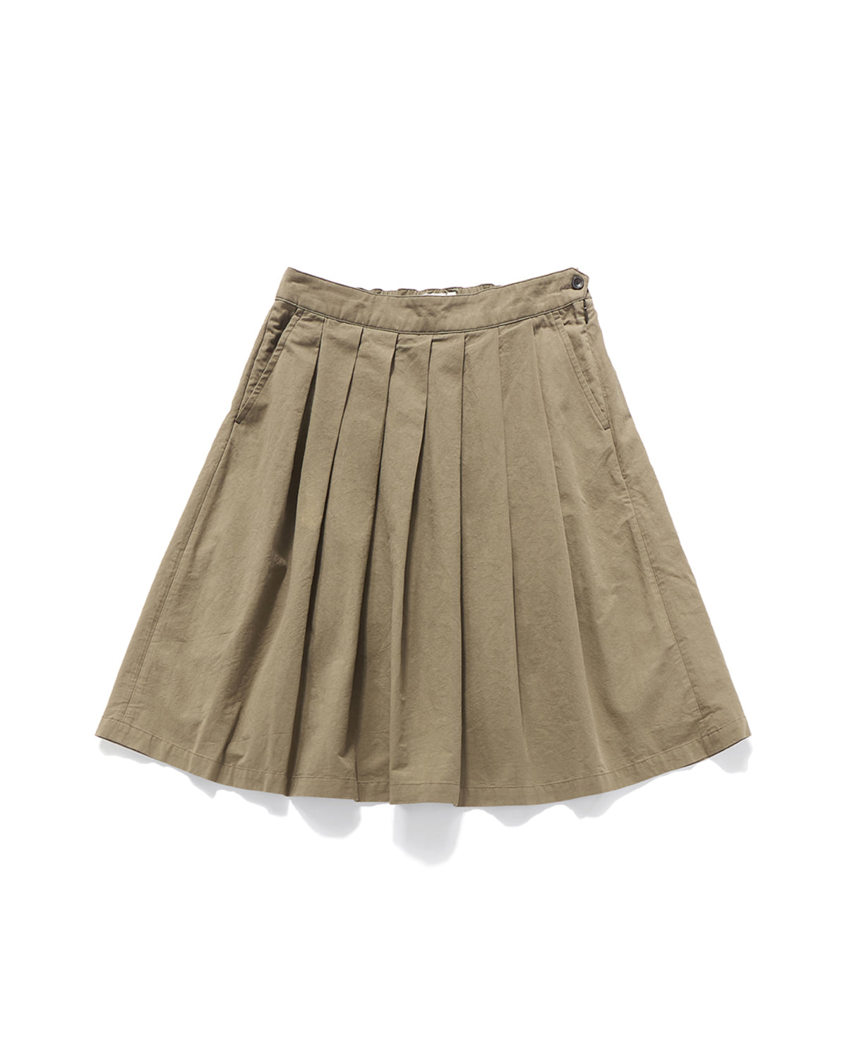 Eastlogue - Wanderer Pleated Skirt (Sand Beige) product image 3 | TRAB K-Fashion Australia