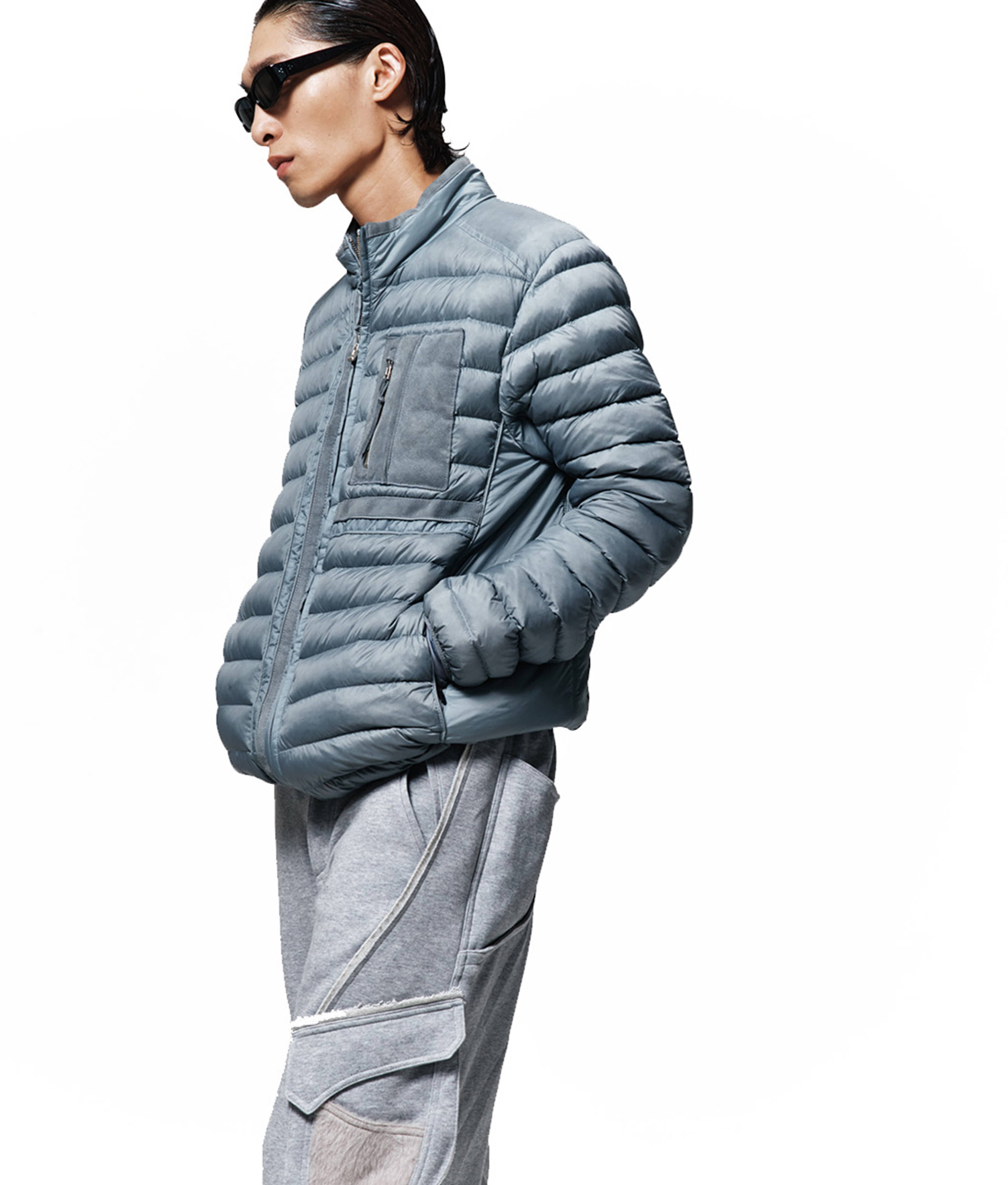 XLIM - Ep.8 02 Down Jacket (Gray) product image 13 | TRAB K-Fashion Australia