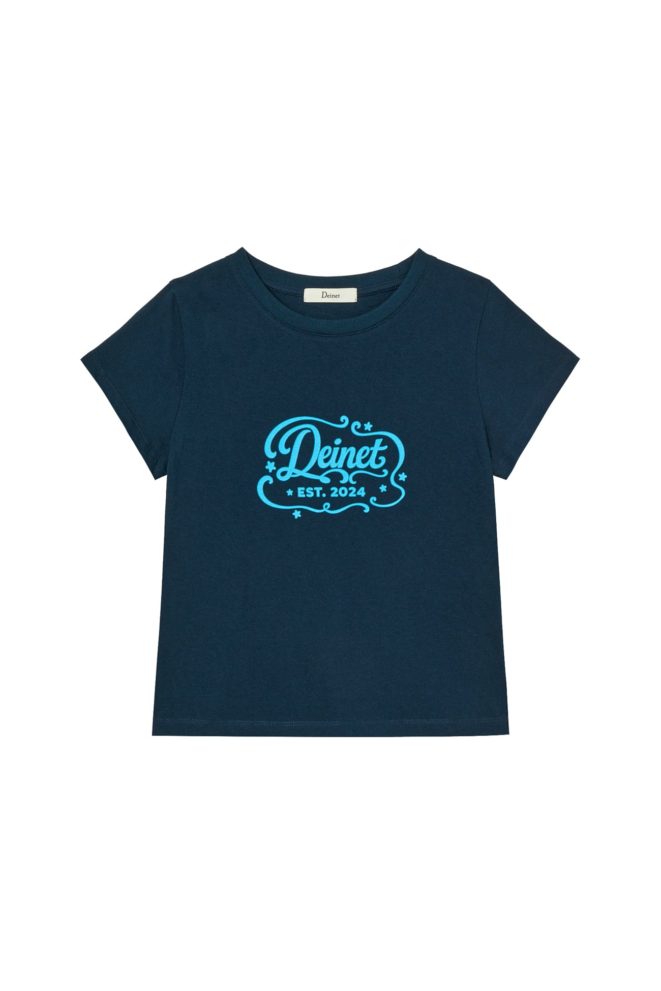 Deinet - Pop Color T-Shirt (Navy) product image 1 | TRAB K-Fashion Australia
