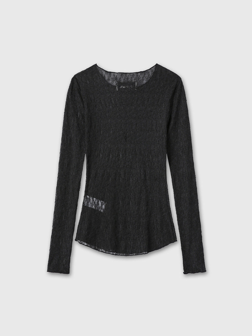 Tonywack - Lace Long Sleeve Top (Black) product image 8 | TRAB K-Fashion Australia