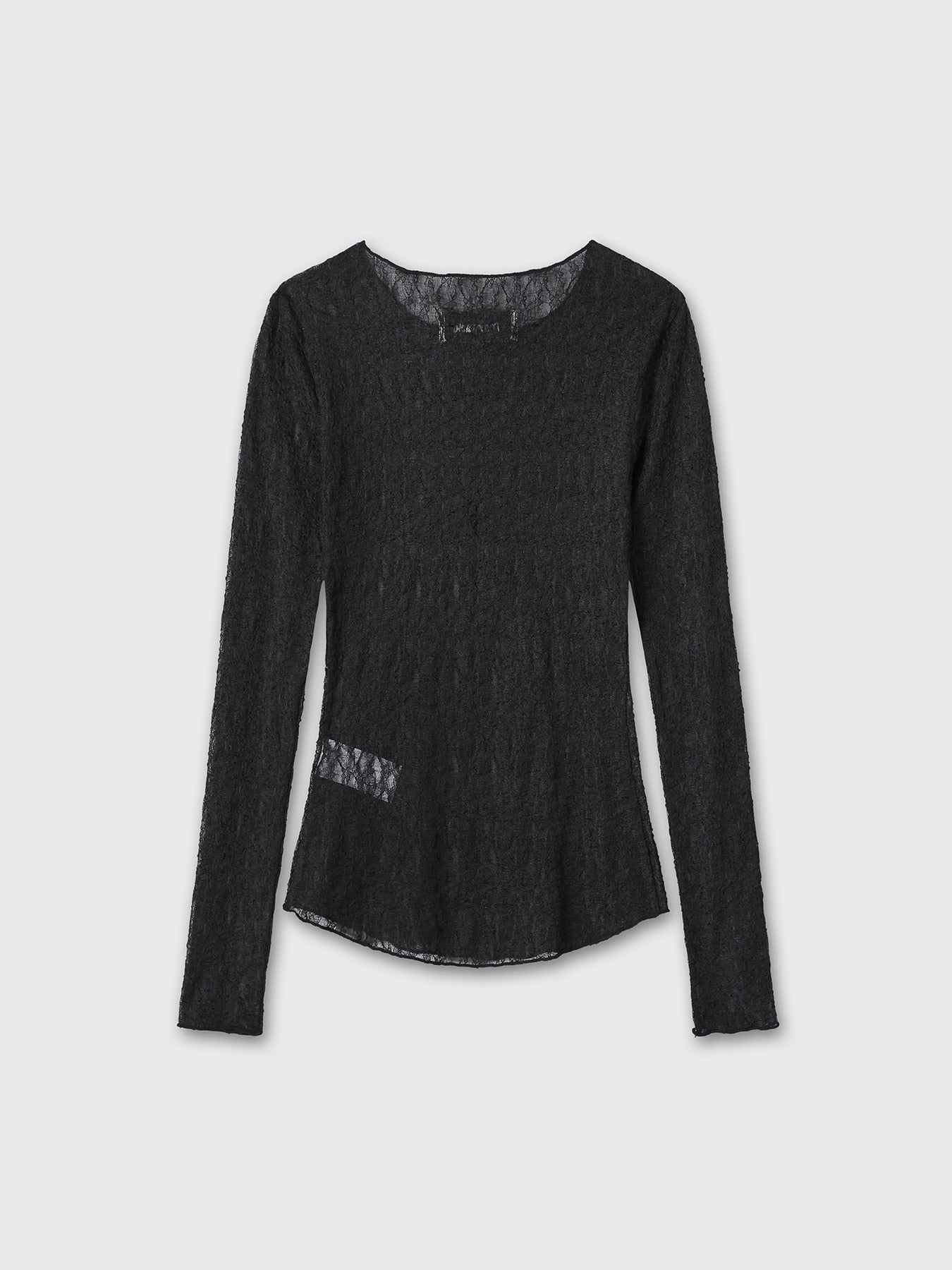 Tonywack - Lace Long Sleeve Top (Black) product image 8 | TRAB K-Fashion Australia