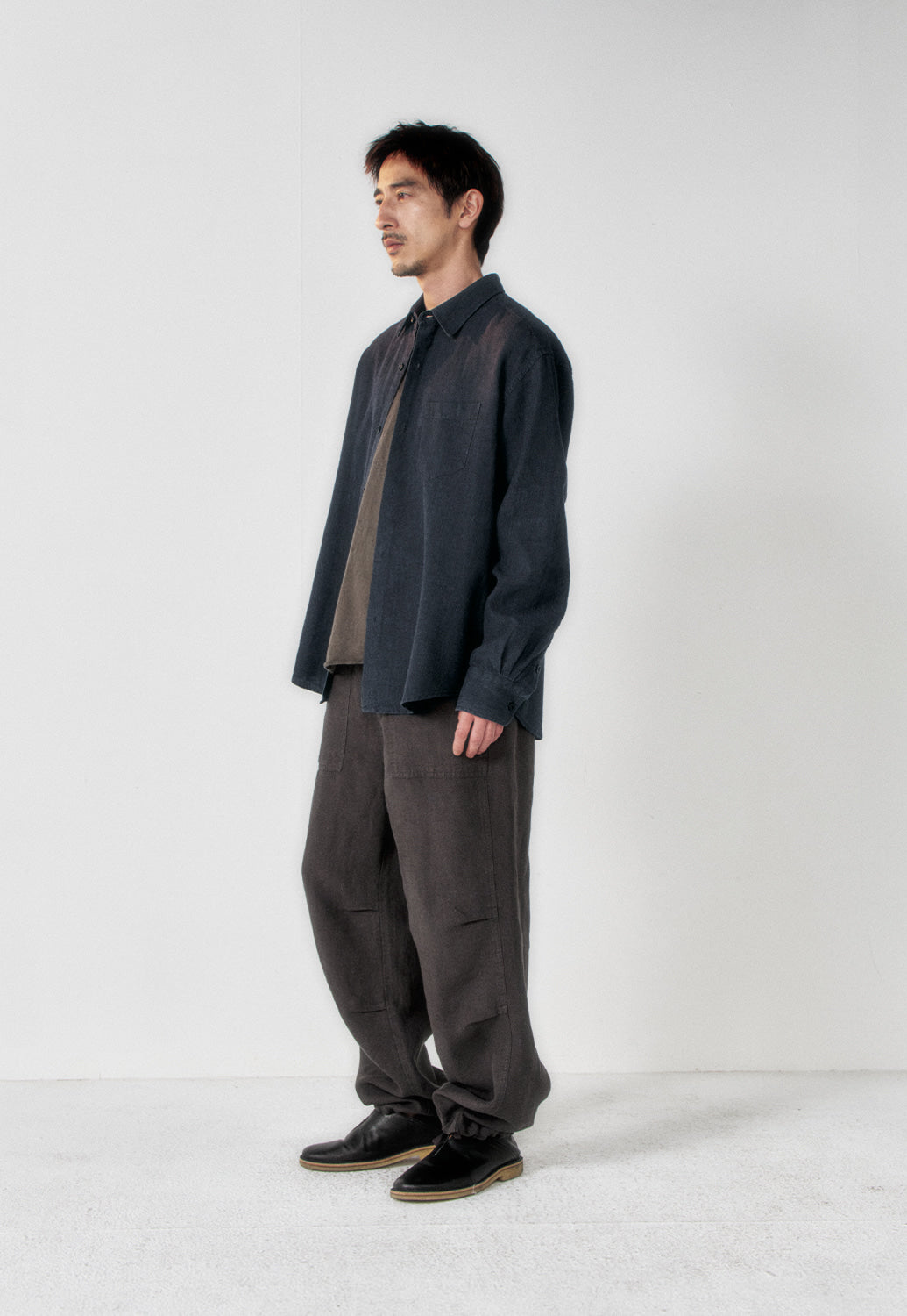 Art if acts - Washed Linen Shirt (Stone) product image 4 | TRAB K-Fashion Australia