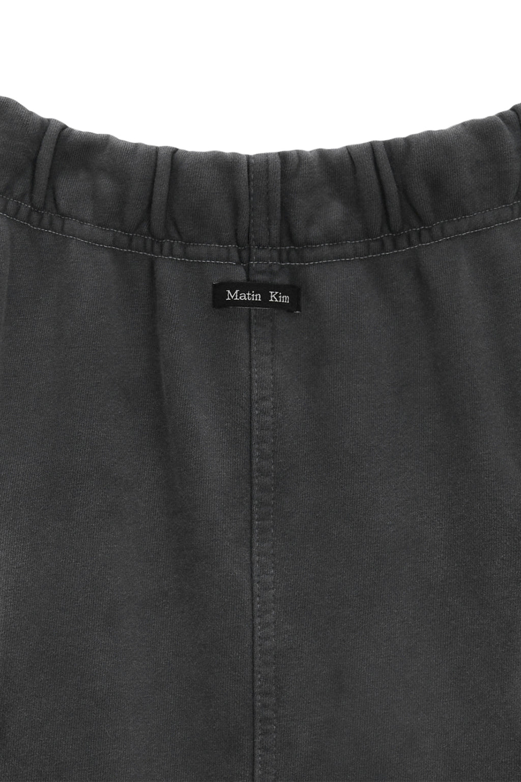 Matin Kim - Washed String Cargo Sweatskirt (Grey) product image 3 | TRAB K-Fashion Australia