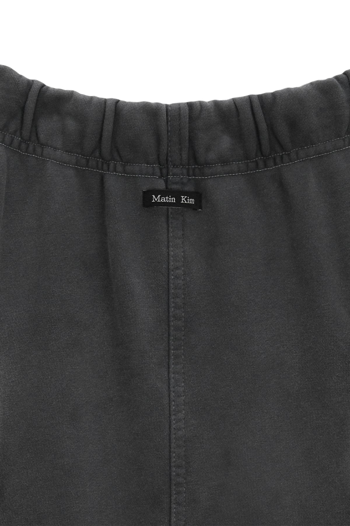 Matin Kim - Washed String Cargo Sweatskirt (Grey) product image 3 | TRAB K-Fashion Australia