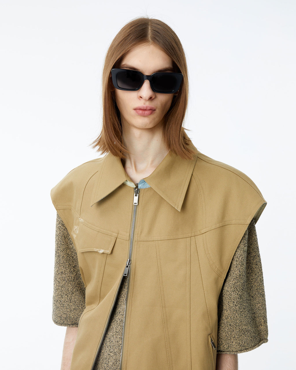 Ader Error - Poel vest (Beige) product image 2 | TRAB K-Fashion Australia