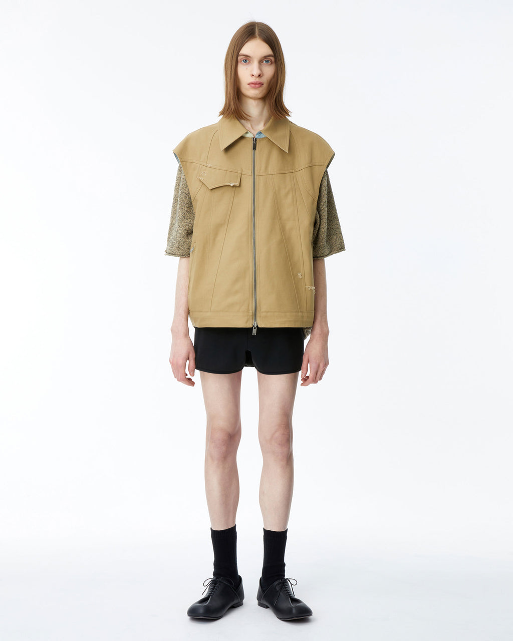 Ader Error - Poel vest (Beige) product image 3 | TRAB K-Fashion Australia