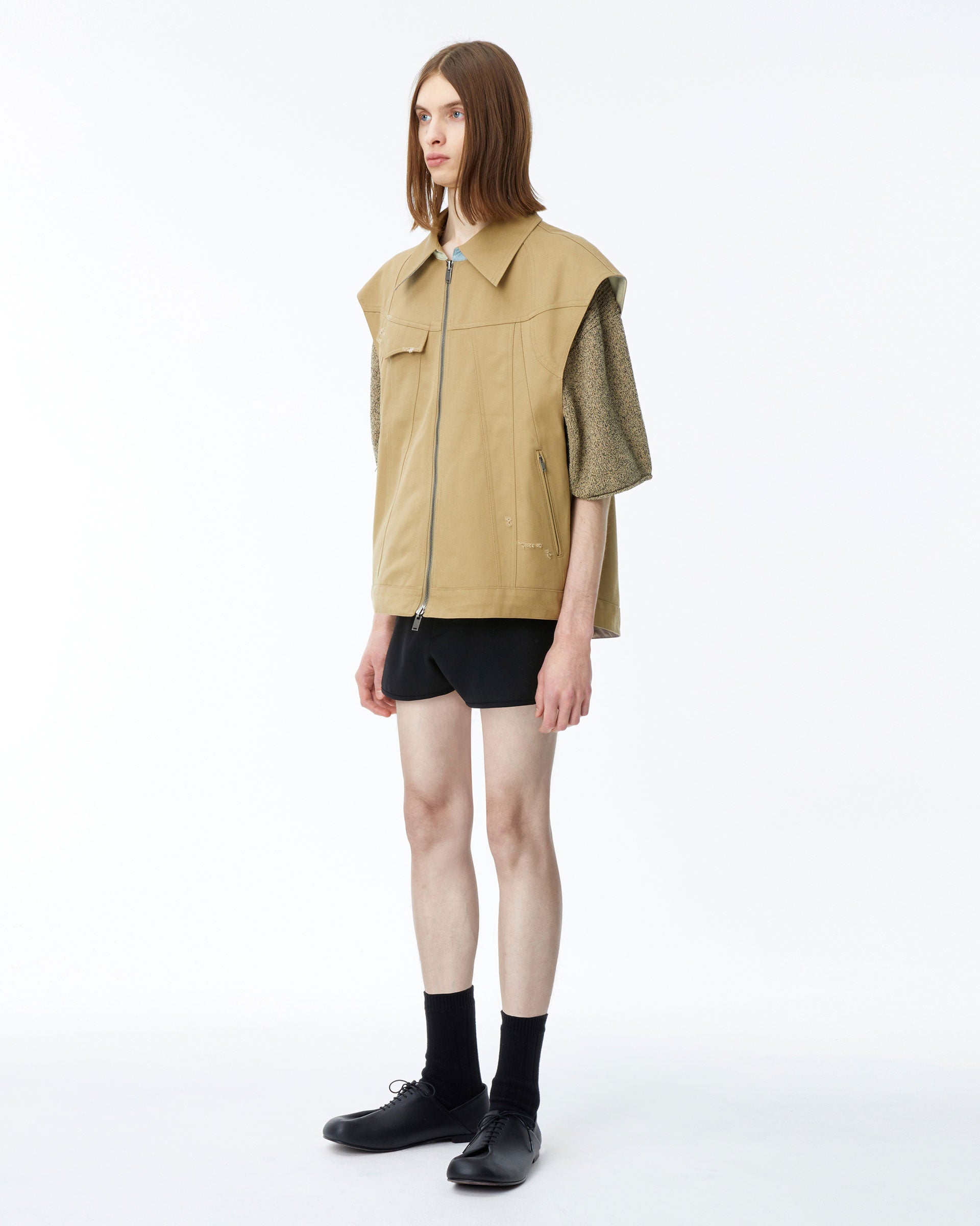 Ader Error - Poel vest (Beige) product image 4 | TRAB K-Fashion Australia