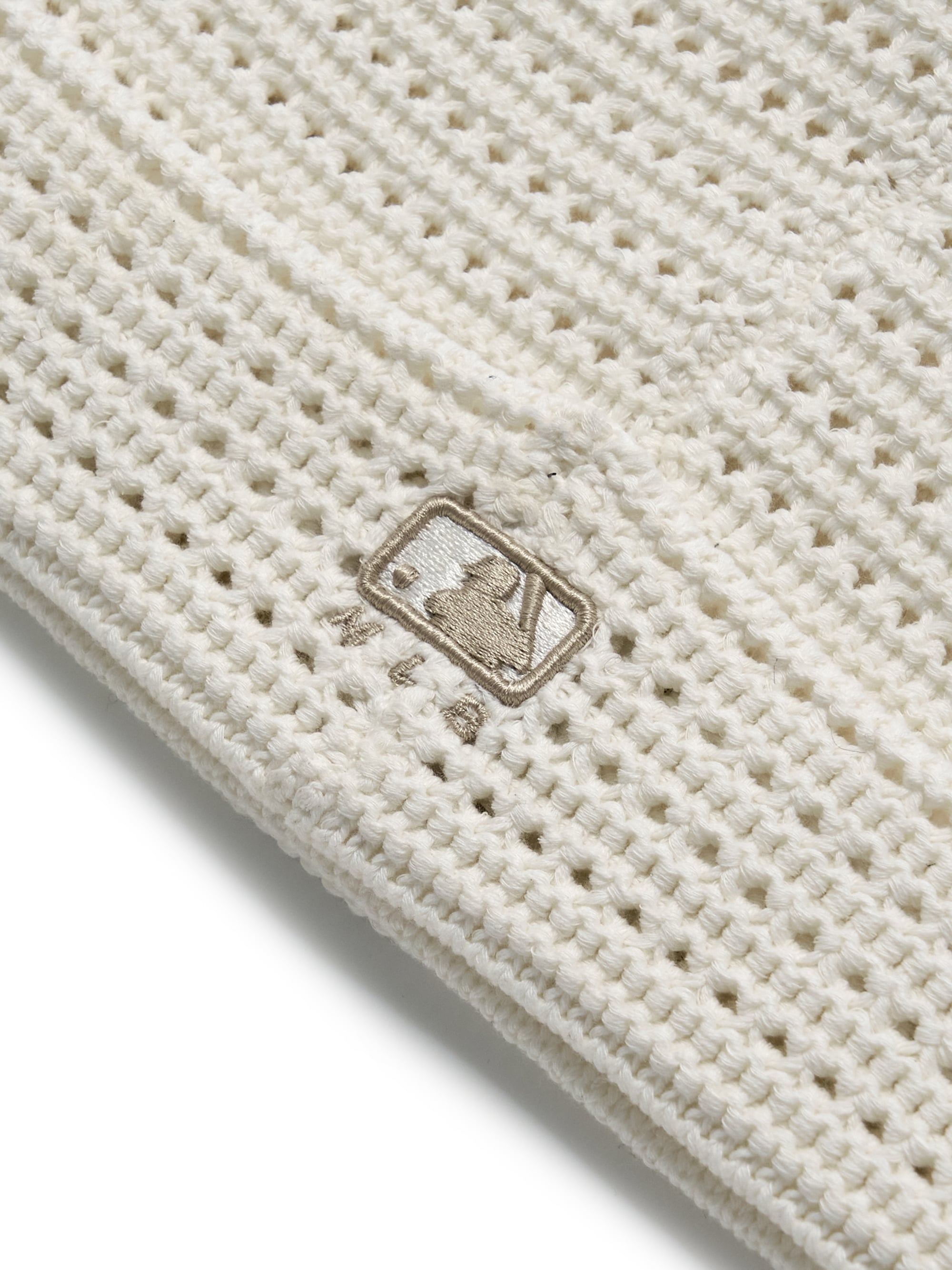 MLB Korea - MLB Summer Crochet Meow Beanie New York Yankees (Cream) product image 6 | TRAB K-Fashion Australia