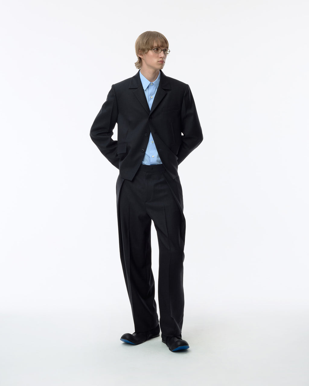 Ader Error - Sig; BK Tag blazer 02 (Grey) product image 14 | TRAB K-Fashion Australia