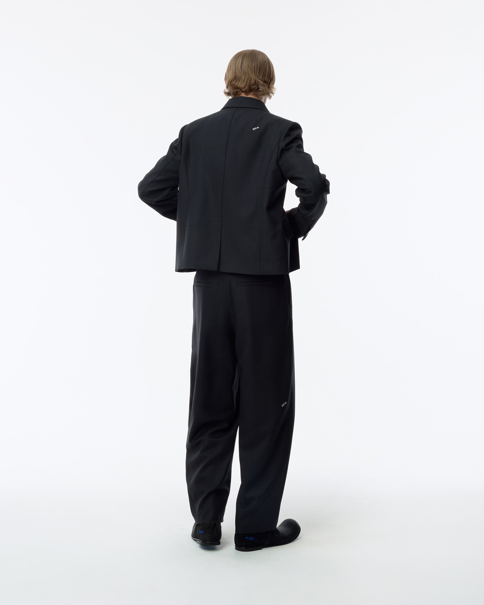 Ader Error - Sig; BK Tag blazer 02 (Grey) product image 15 | TRAB K-Fashion Australia