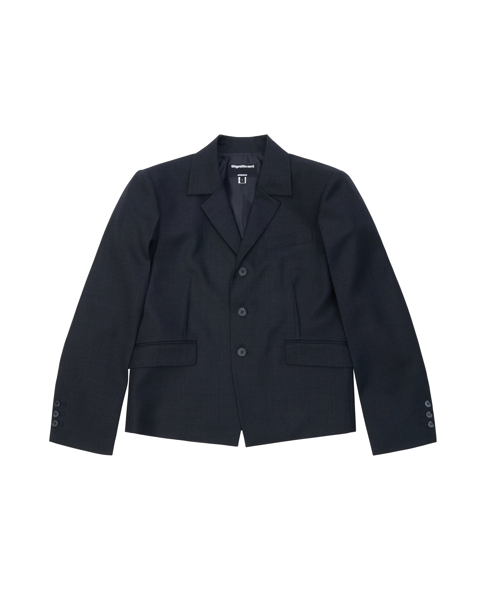 Ader Error - Sig; BK Tag blazer 02 (Grey) product image 20 | TRAB K-Fashion Australia