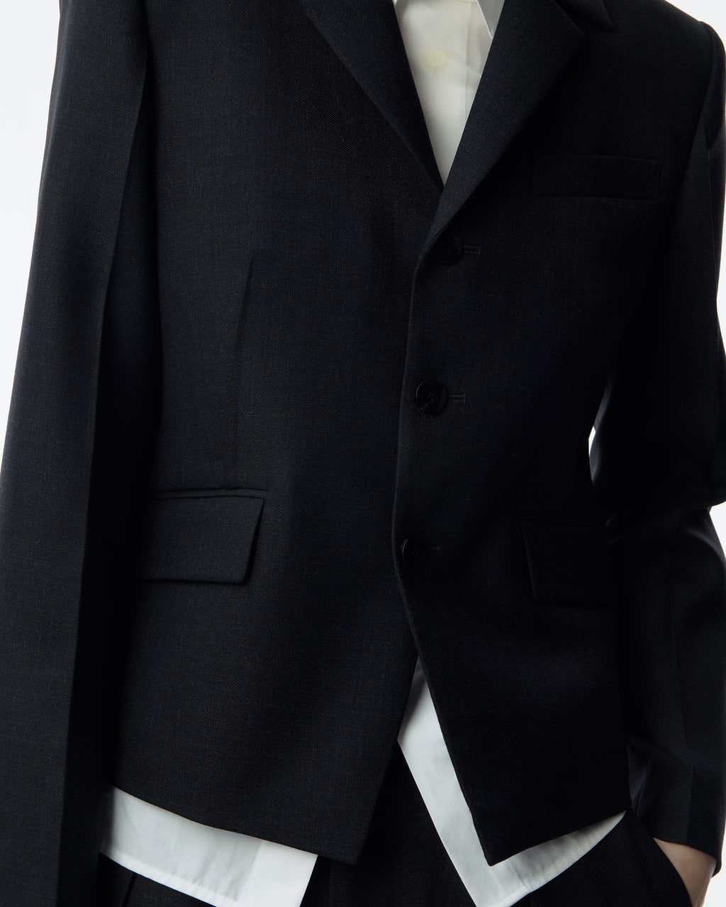 Ader Error - Sig; BK Tag blazer 02 (Grey) product image 7 | TRAB K-Fashion Australia