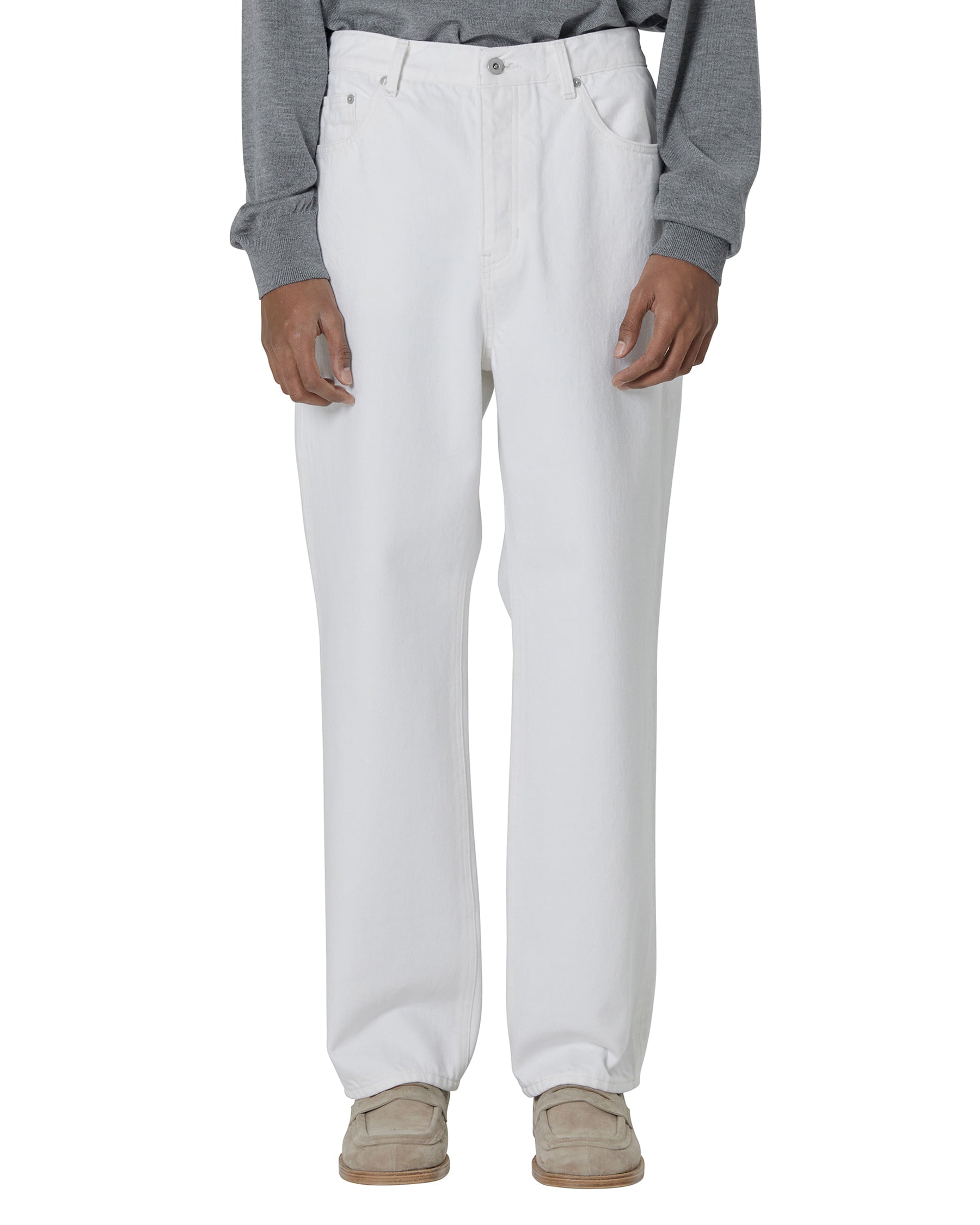 Brownyard - Regular Denim (Ecru) product image 1 | TRAB K-Fashion Australia