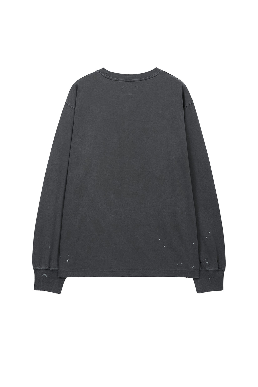 Matin Kim - Vintage Washed Logo Top (Charcoal) product image 2 | TRAB K-Fashion Australia