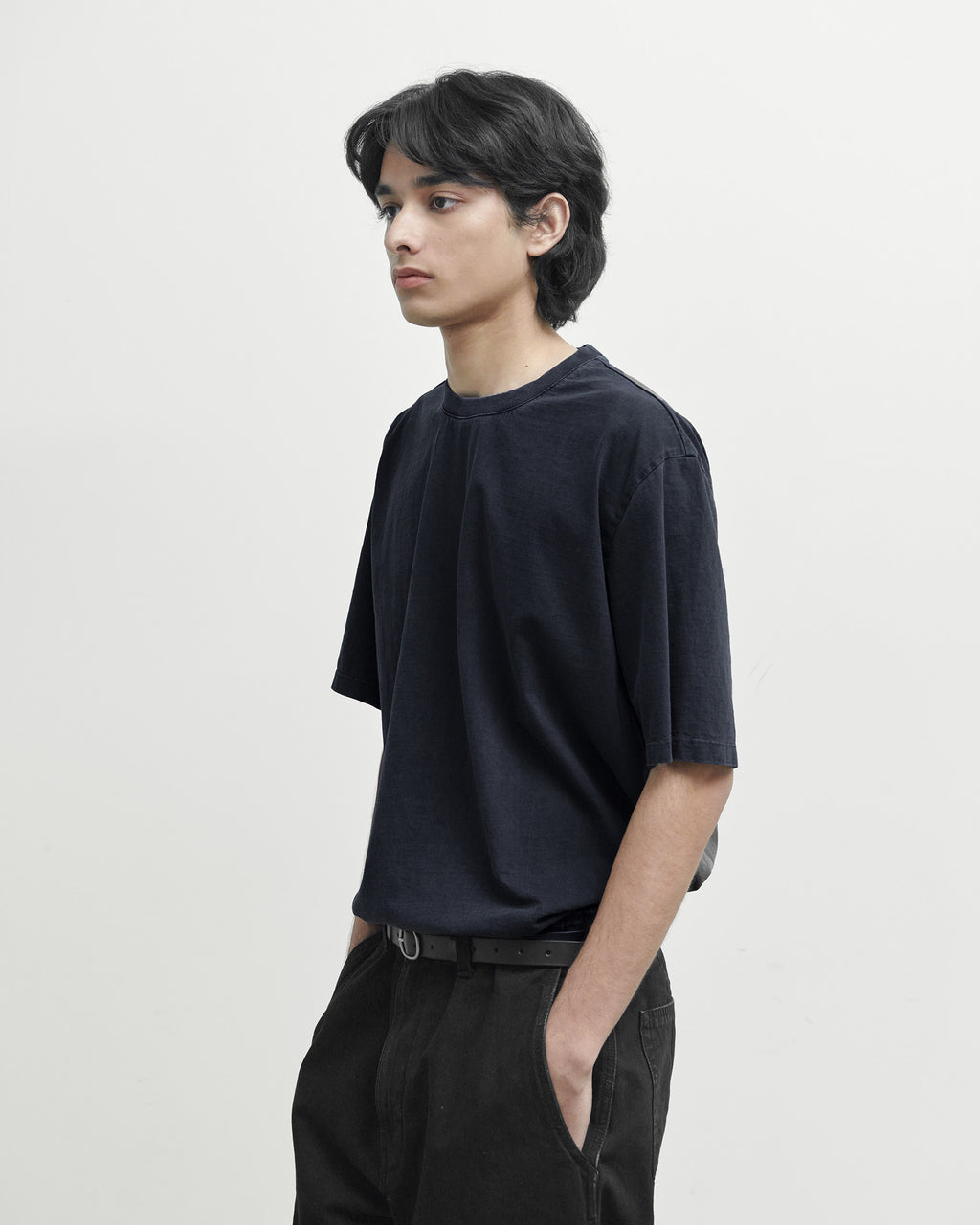 Brownyard - Washed T Shirt (Black) product image 2 | TRAB K-Fashion Australia