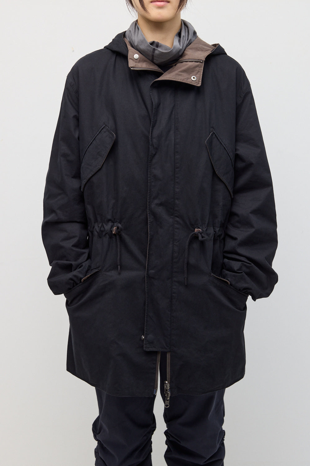 Hatchingroom - Reversible Parka (Black/Mud Brown) product image 7 | TRAB K-Fashion Australia