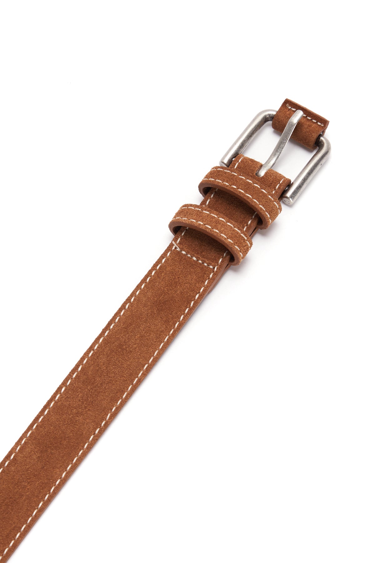 Matin Kim - Suede Leather Belt (Camel) product image 2 | TRAB K-Fashion Australia