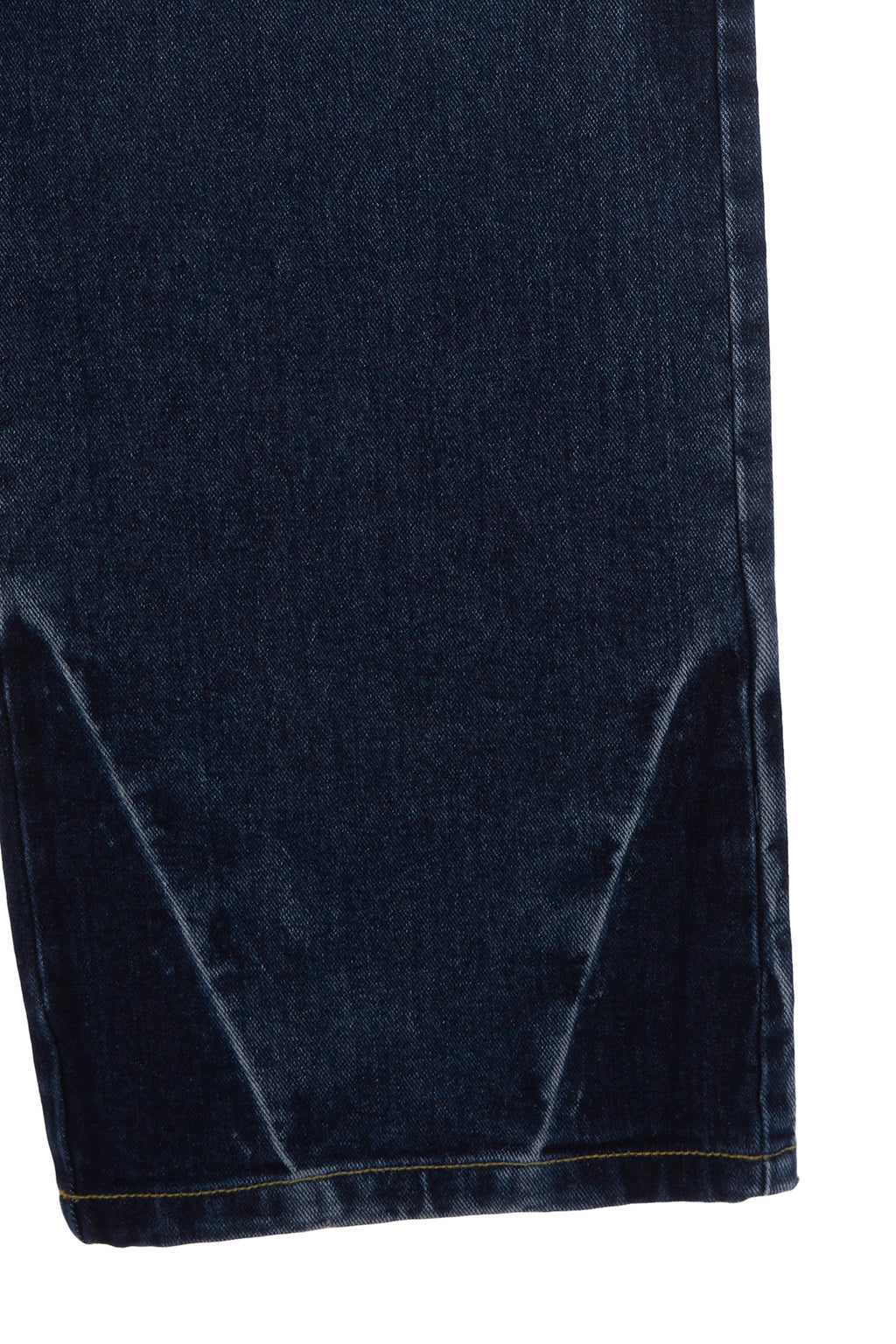 Matin Kim - Hem Washed Point Denim Pants (Navy) product image 4 | TRAB K-Fashion Australia