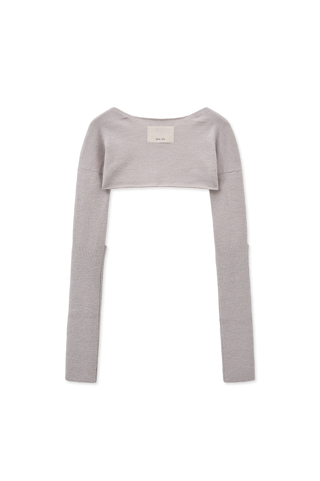 Matin Kim - Bolero Knit Muffler (Light Beige) product image 2 | TRAB K-Fashion Australia