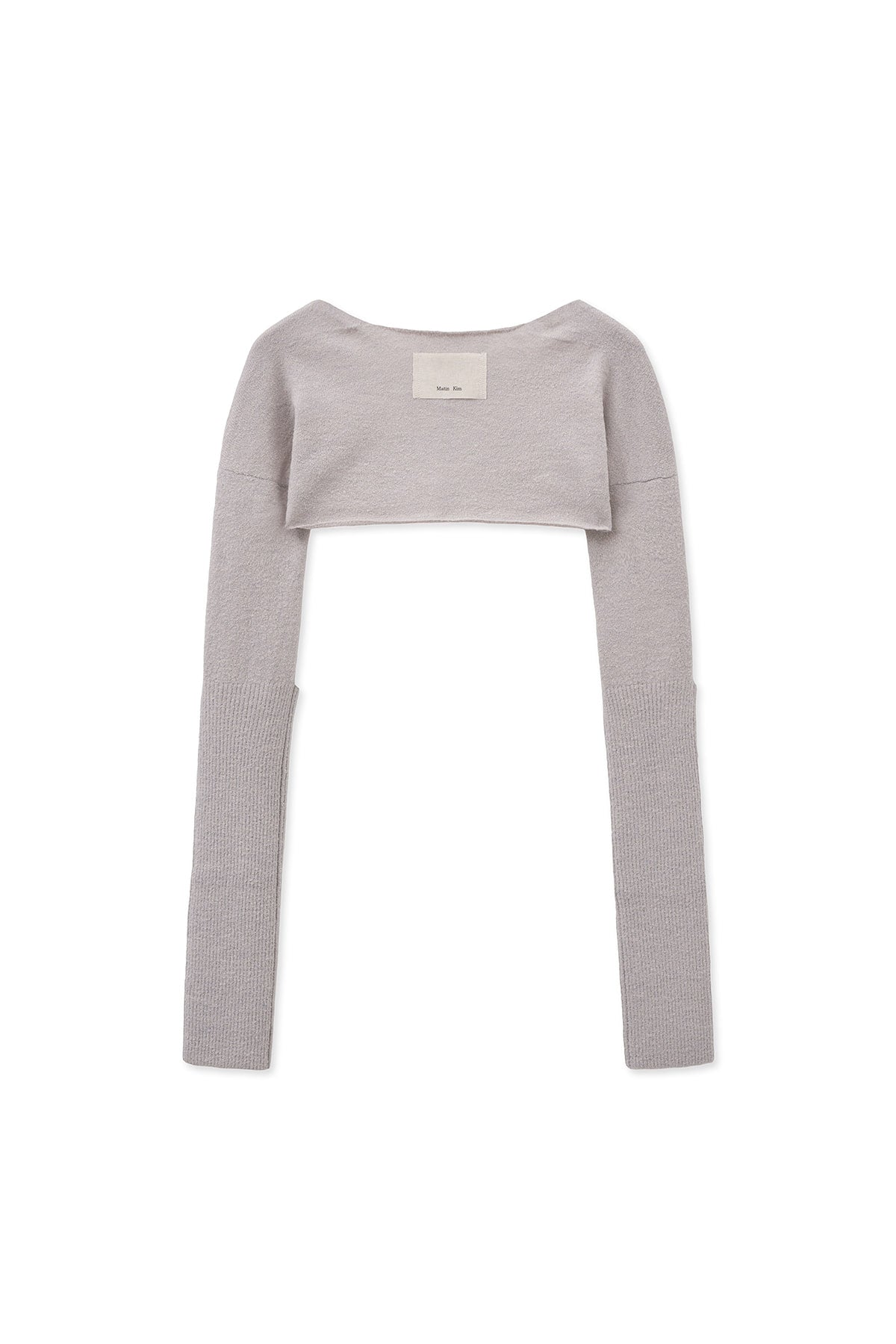 Matin Kim - Bolero Knit Muffler (Light Beige) product image 2 | TRAB K-Fashion Australia