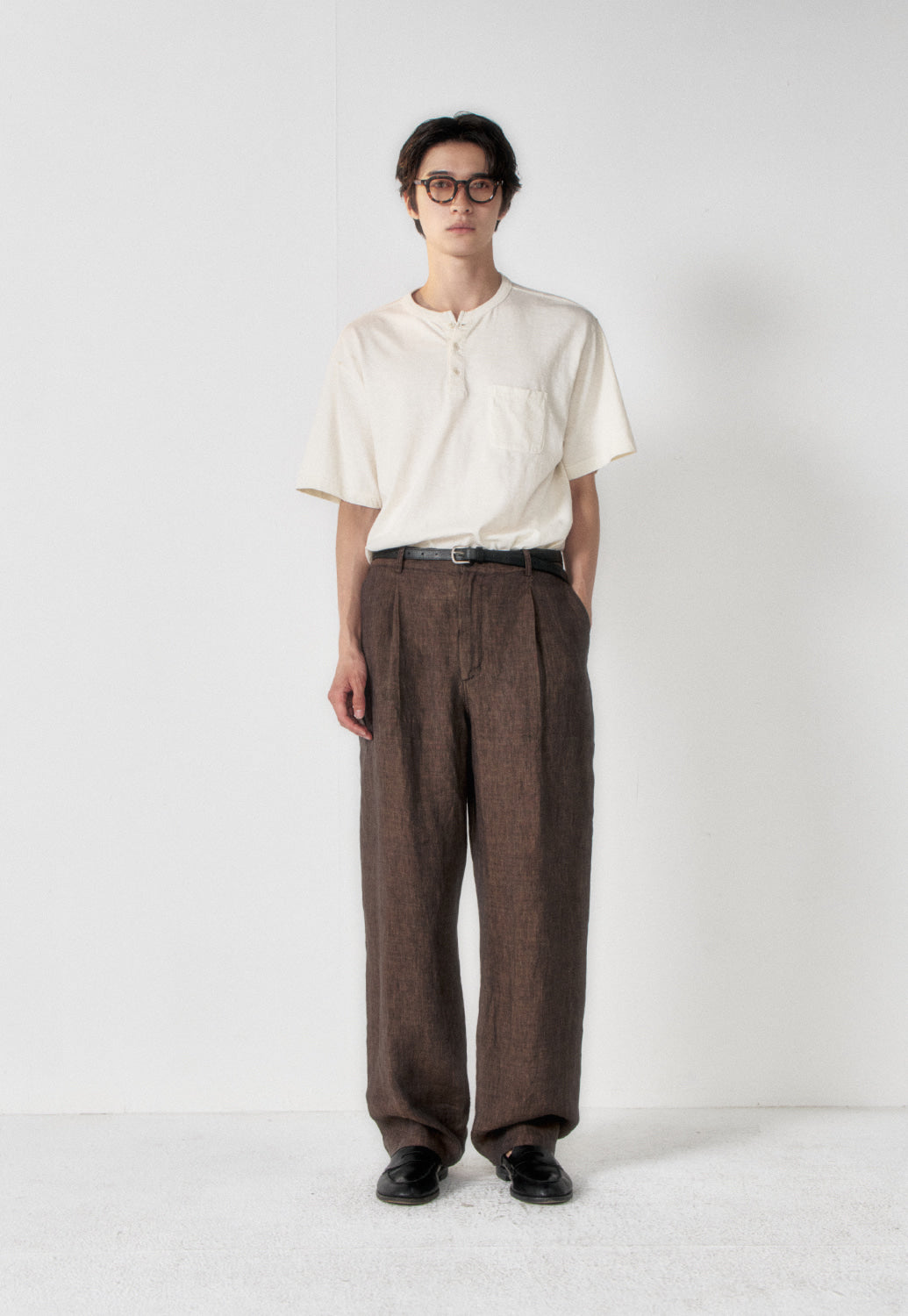 Art if acts - Henley S/S Tee (Ecru) product image 3 | TRAB K-Fashion Australia