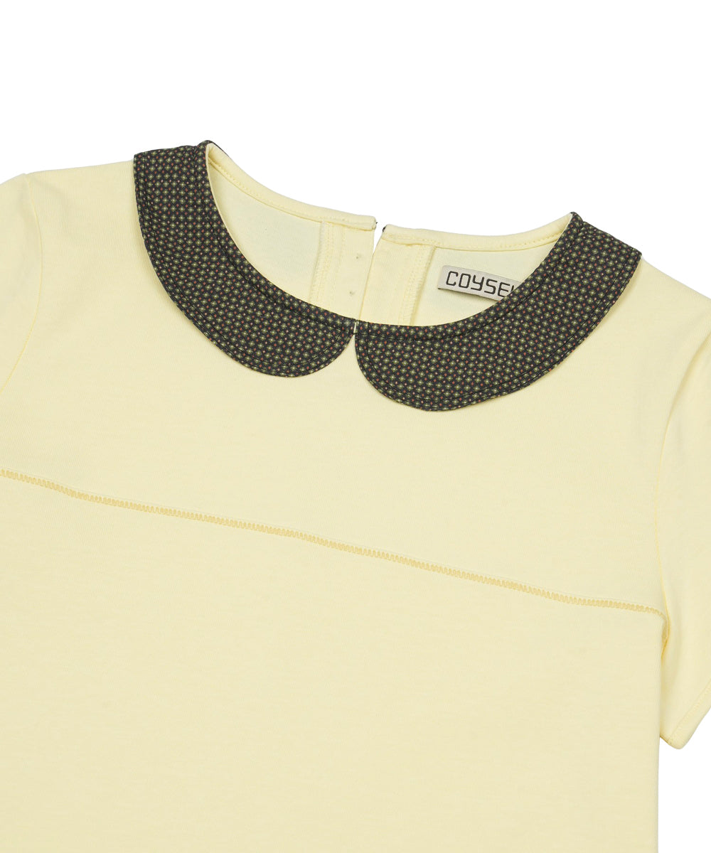 Coyseio - Round Collar Half Blouse Lemon product image 14 | TRAB K-Fashion Australia