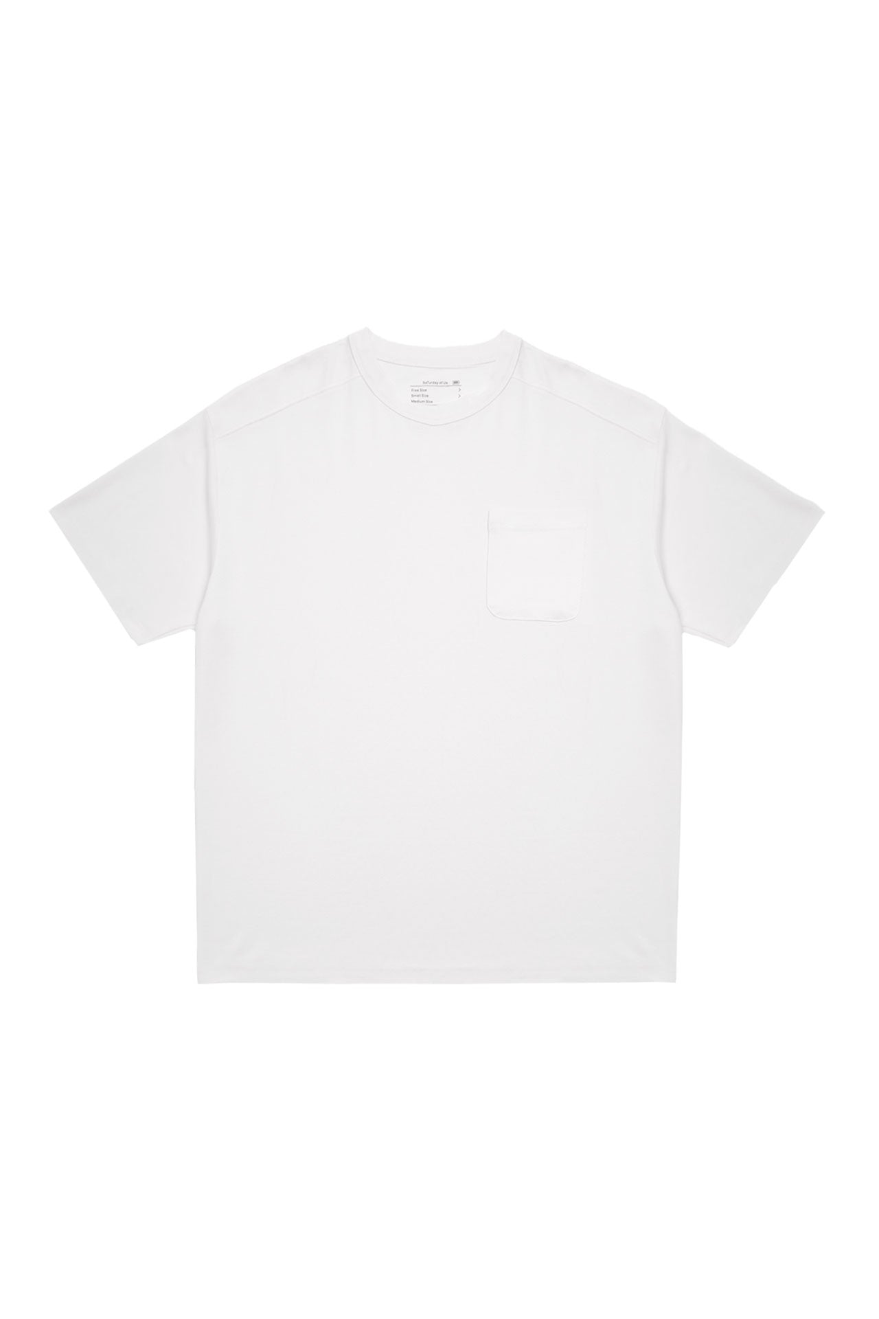 STU - Pocket T-Shirt (Ivory) product image 17 | TRAB K-Fashion Australia