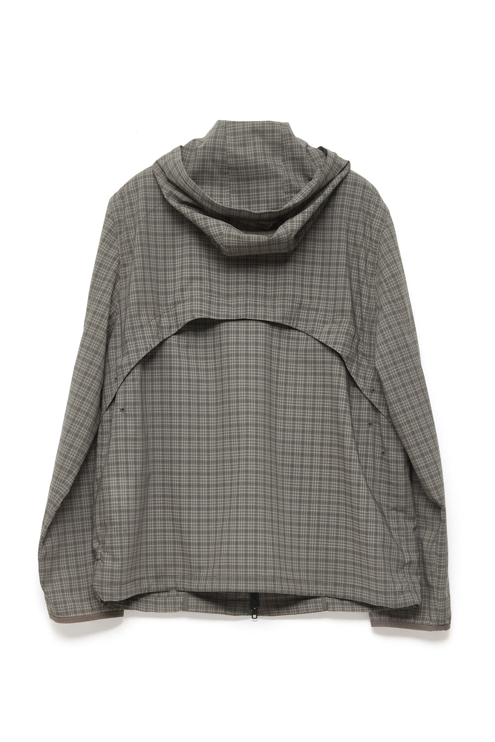 Hatchingroom - Vented Windbreaker Wool Check (Olive) product image 2 | TRAB K-Fashion Australia