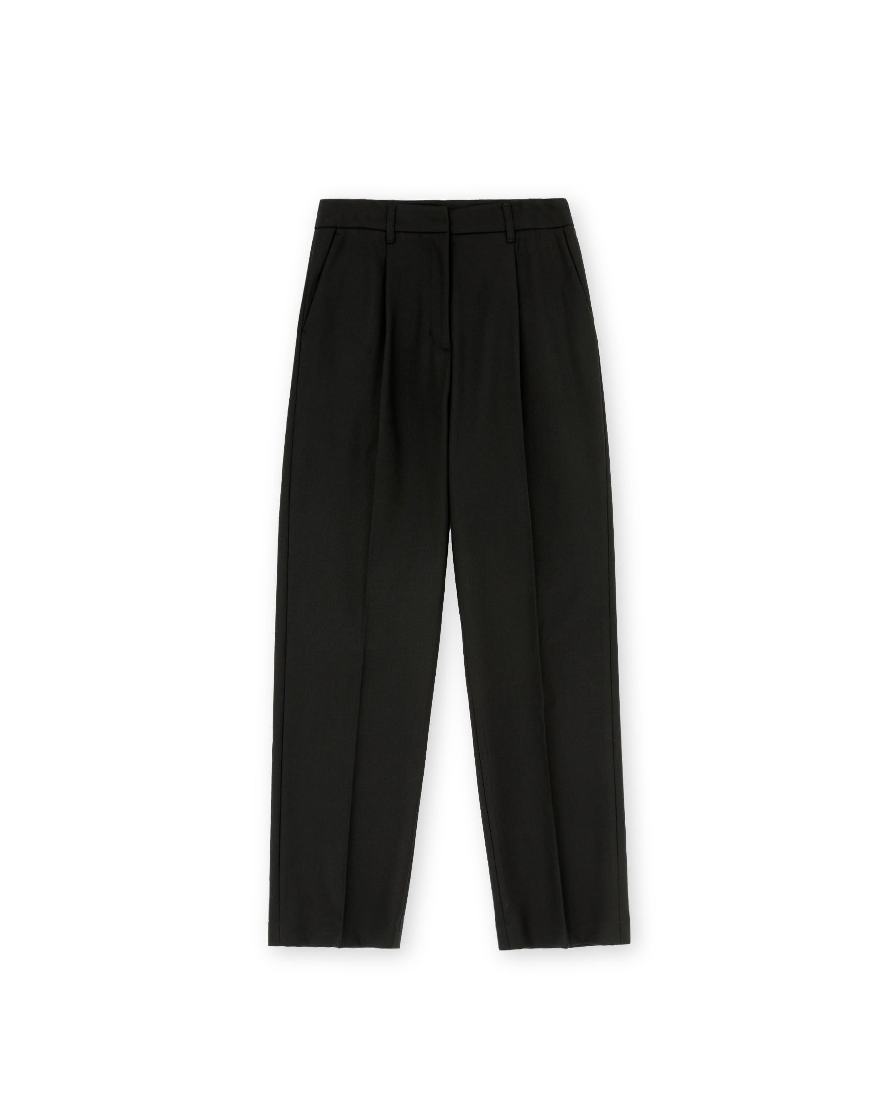 Brownyard - One Tuck Pants (Black) product image 3 | TRAB K-Fashion Australia